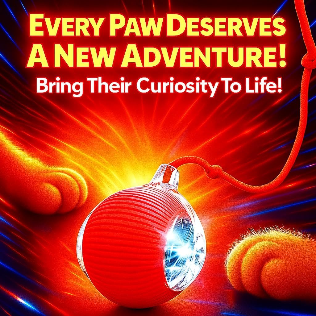 Interactive Automatic Rolling Cat Toy