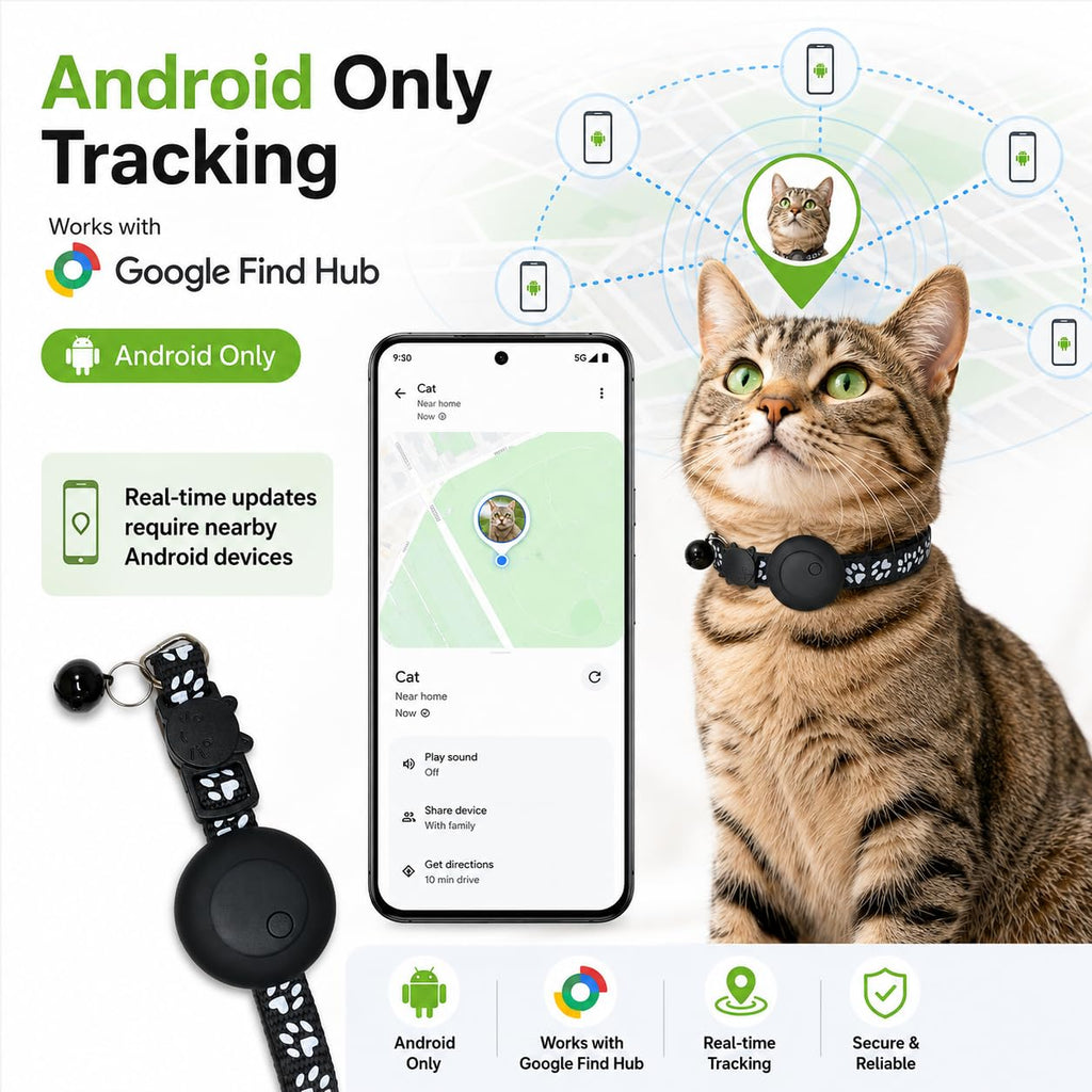 GPS Cat Tracker Collar