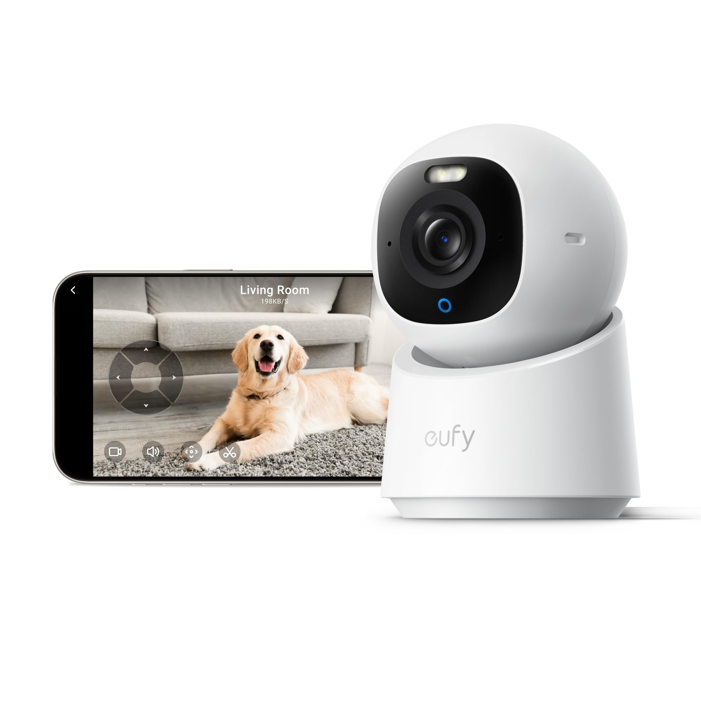4K Smart Pet Camera 360° Pan & Tilt