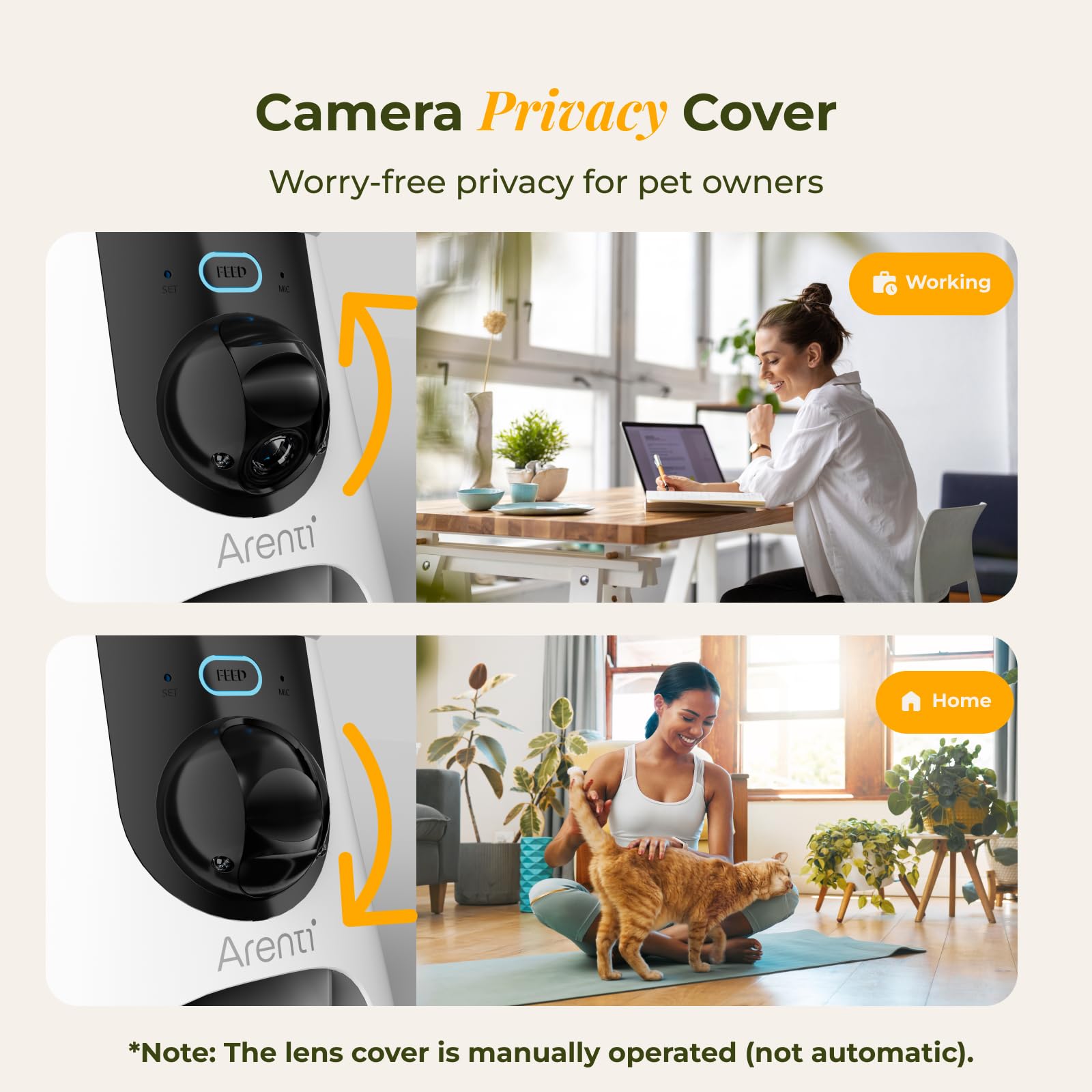 Smart Pet Feeder & Water Fountain 4L with Camera