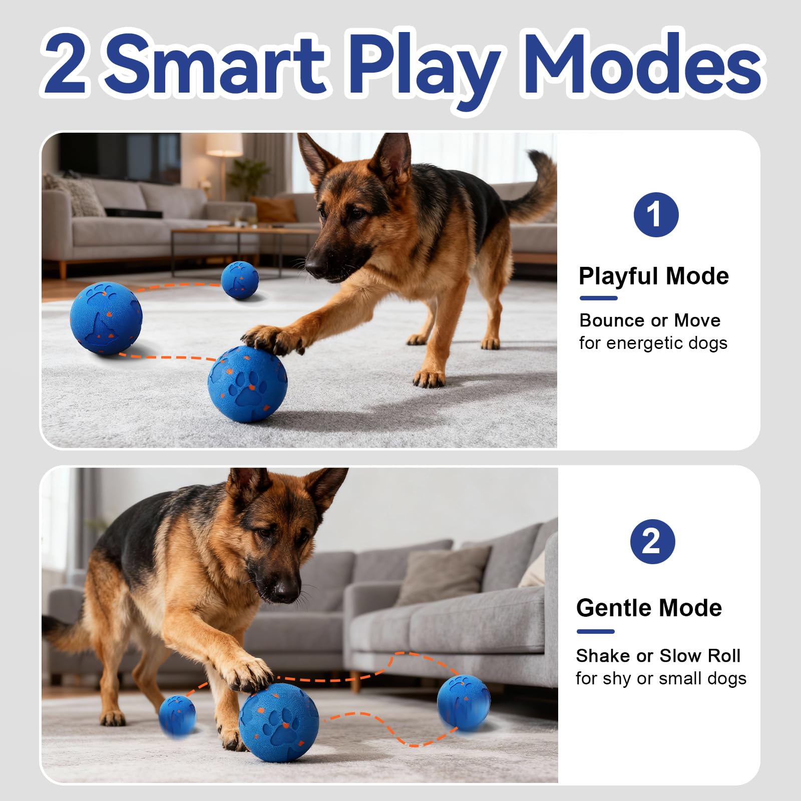 Interactive Automatic Dog Ball