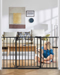 Auto-Close Pressure Mounted Pet Gate