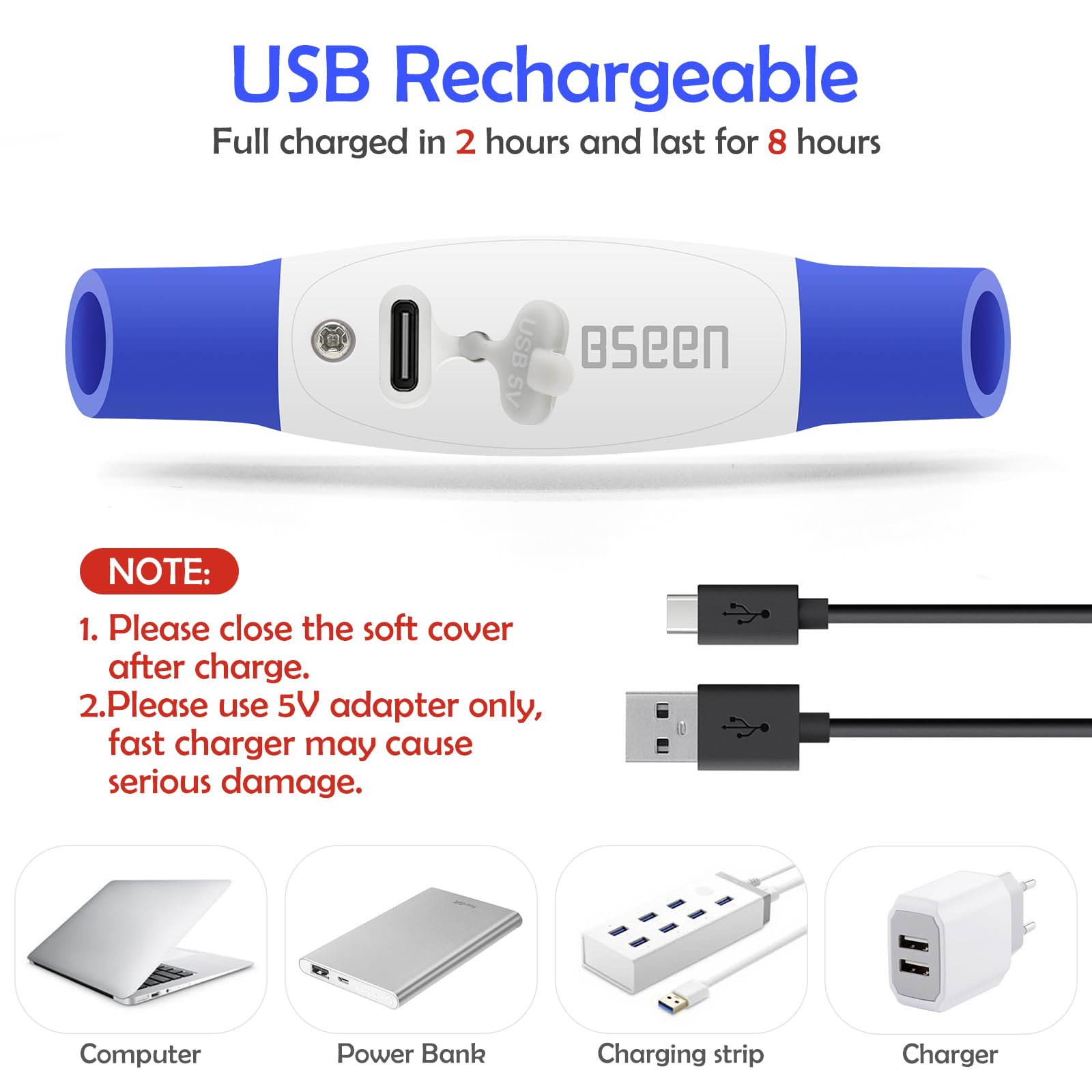 Rechargeable LED Dog Safety Collar