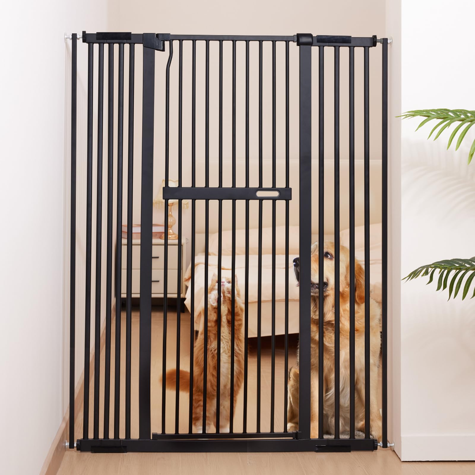 Extra Tall Auto-Close Cat Safety Gate