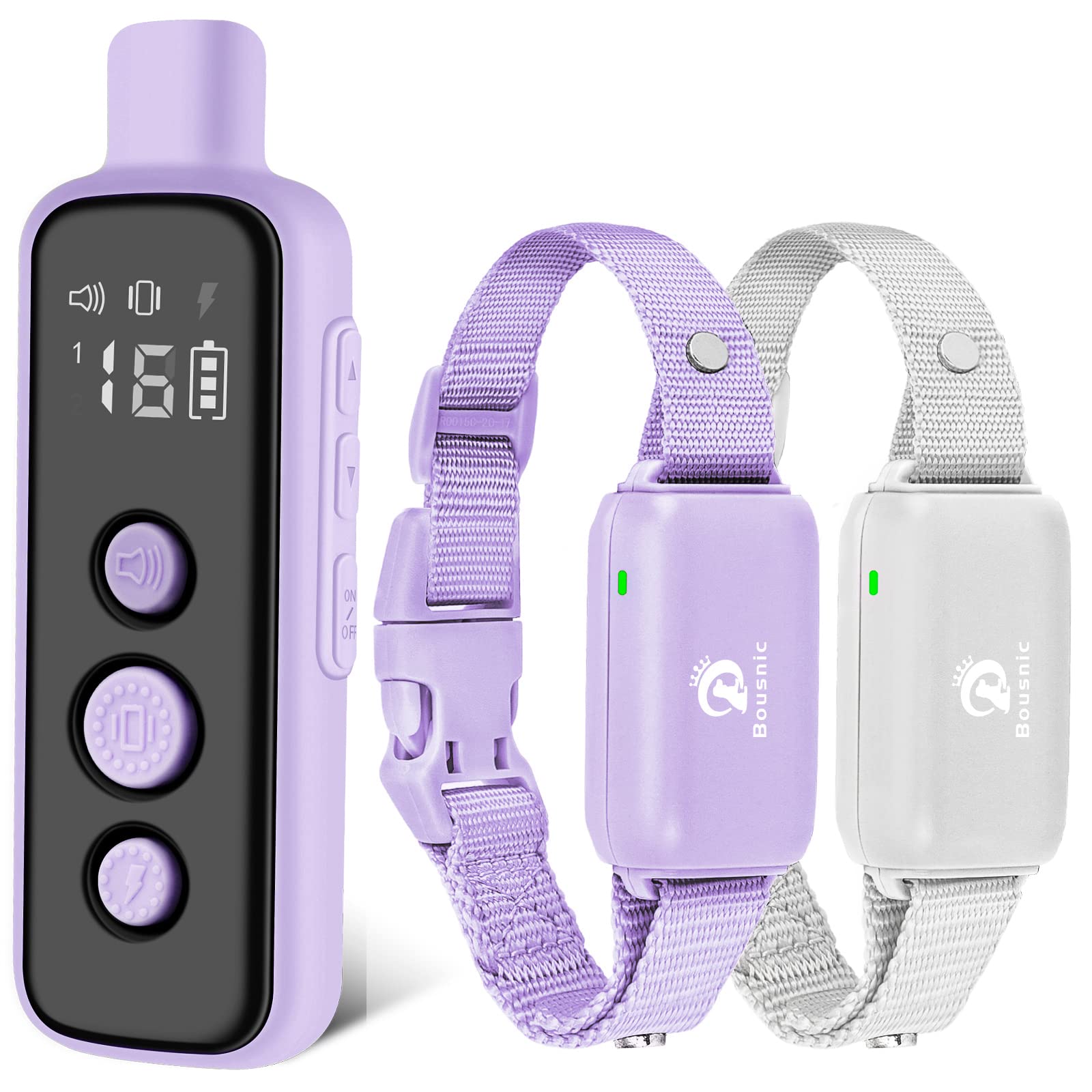 Remote Dog Training Collar for 2 Dogs