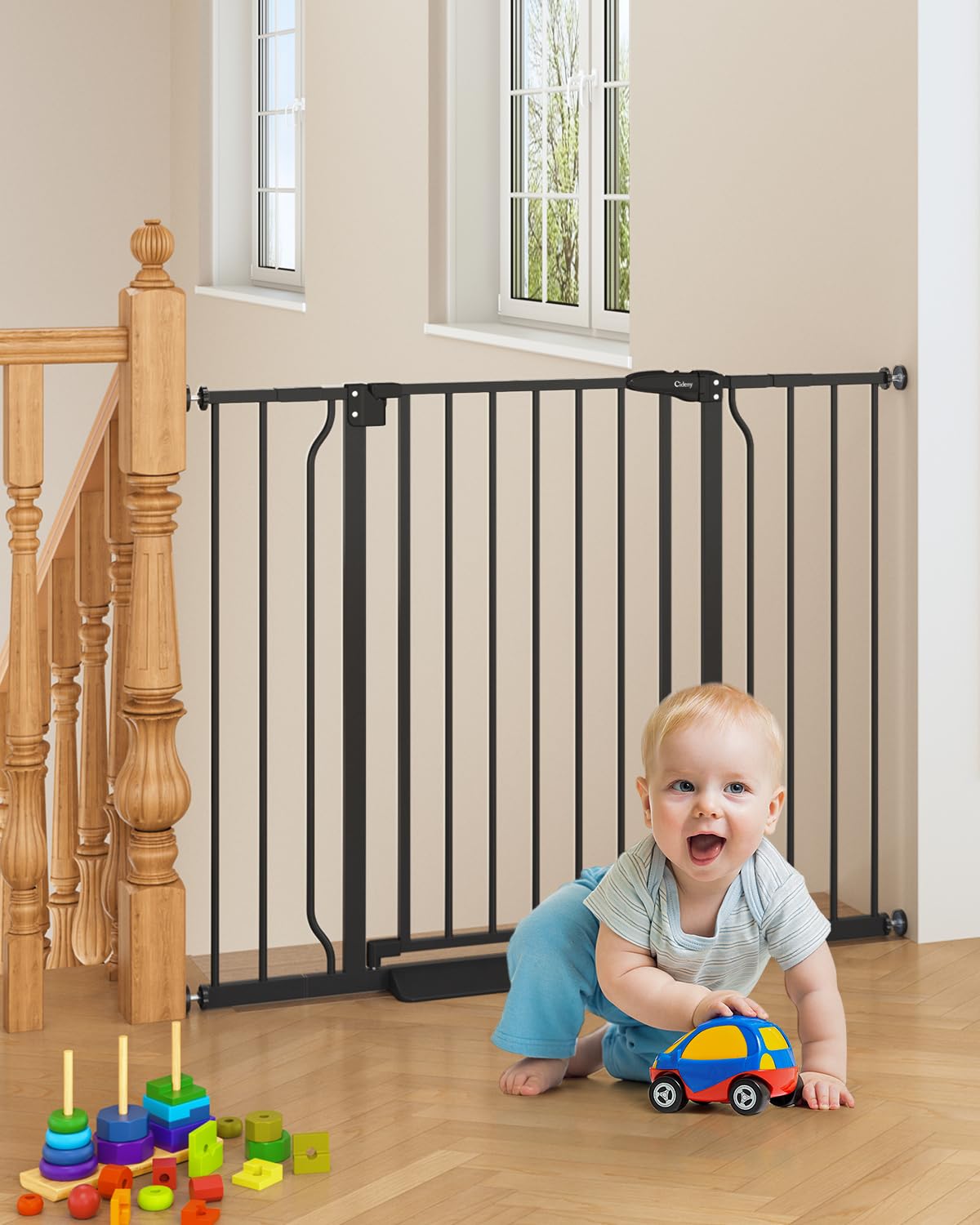 Auto-Close Pressure Mounted Pet Gate