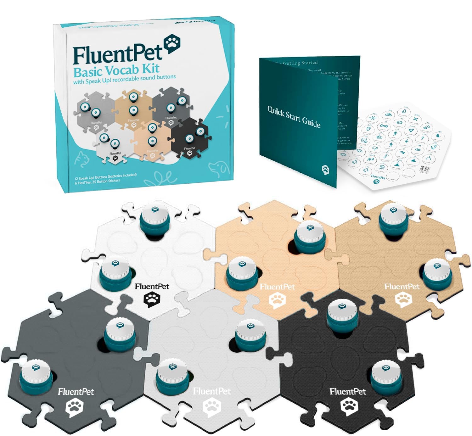 FluentPet Talking Button Kits