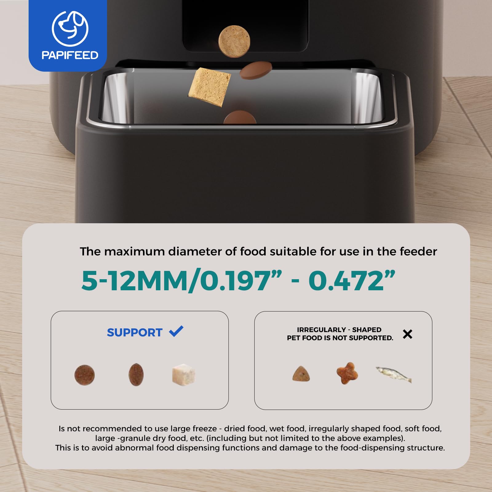 PAPIFEED Automatic Cat Feeder