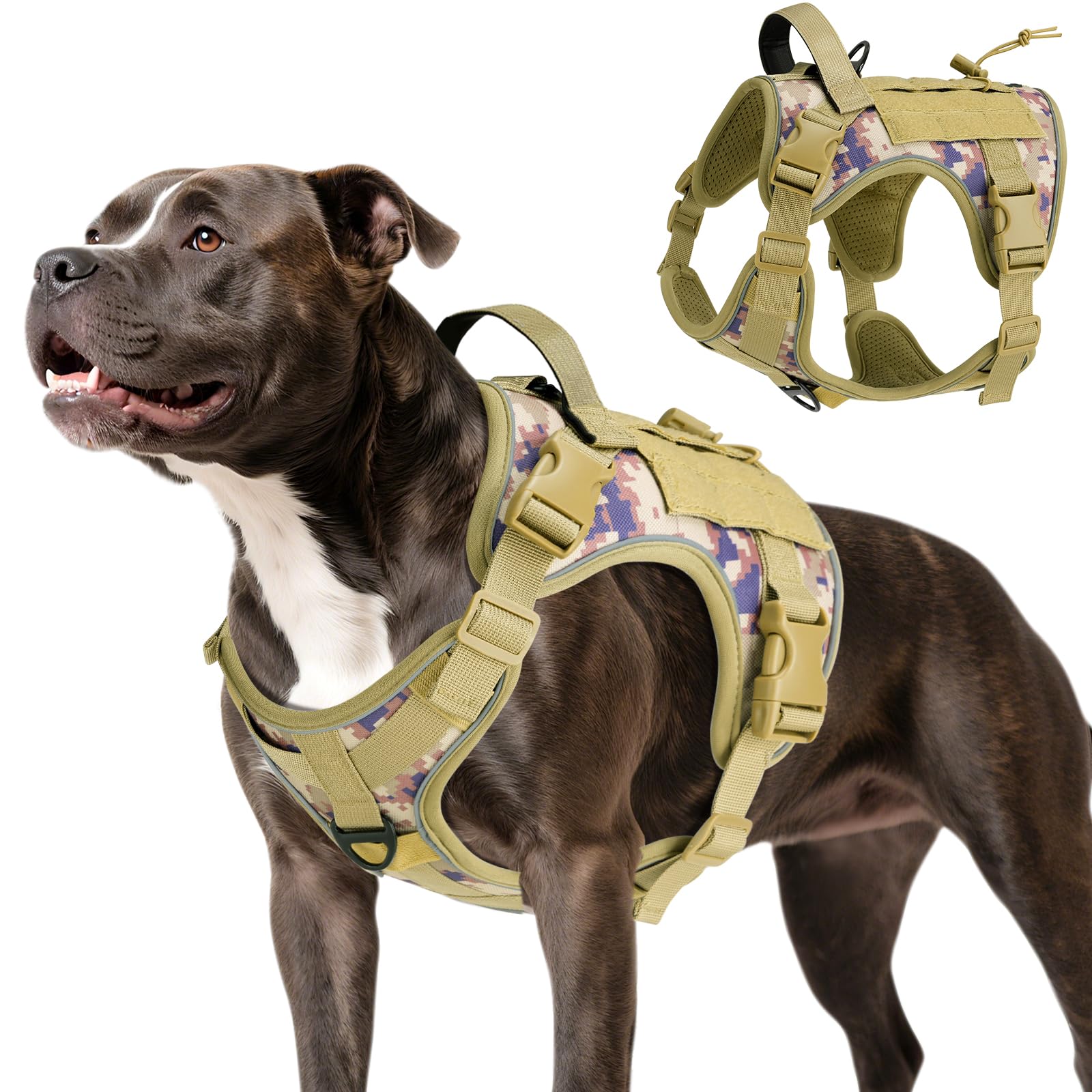 Reflective No-Pull Dog Harness