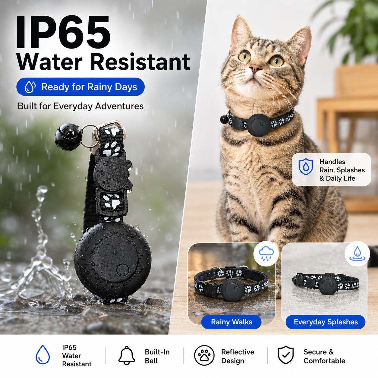 GPS Cat Tracker Collar