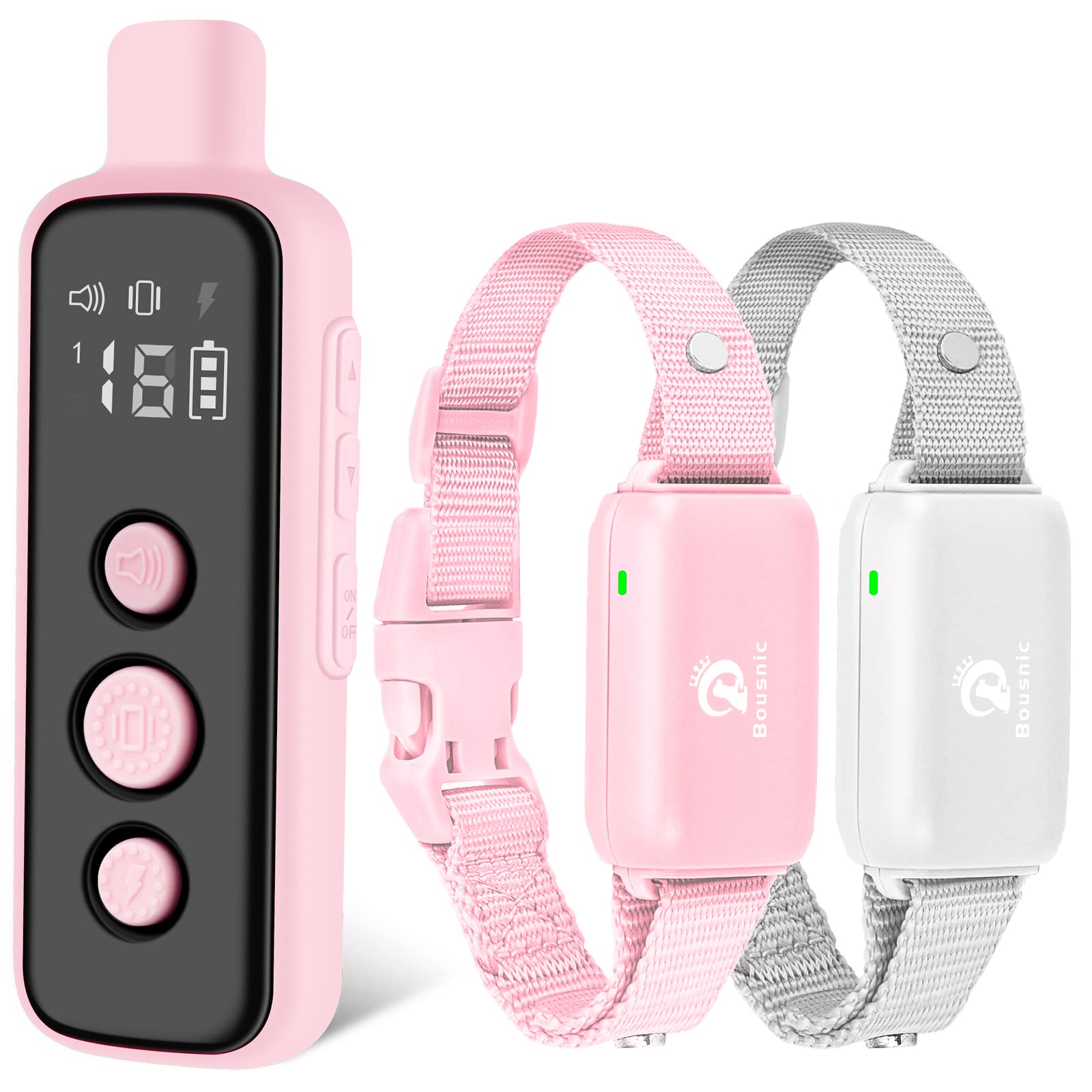 Remote Dog Training Collar for 2 Dogs