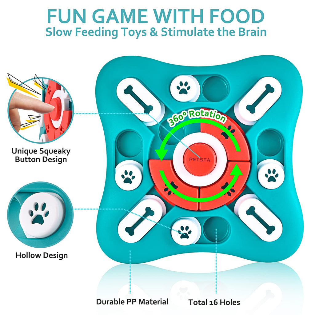 Interactive Treat Dispensing Pet Puzzle Toy