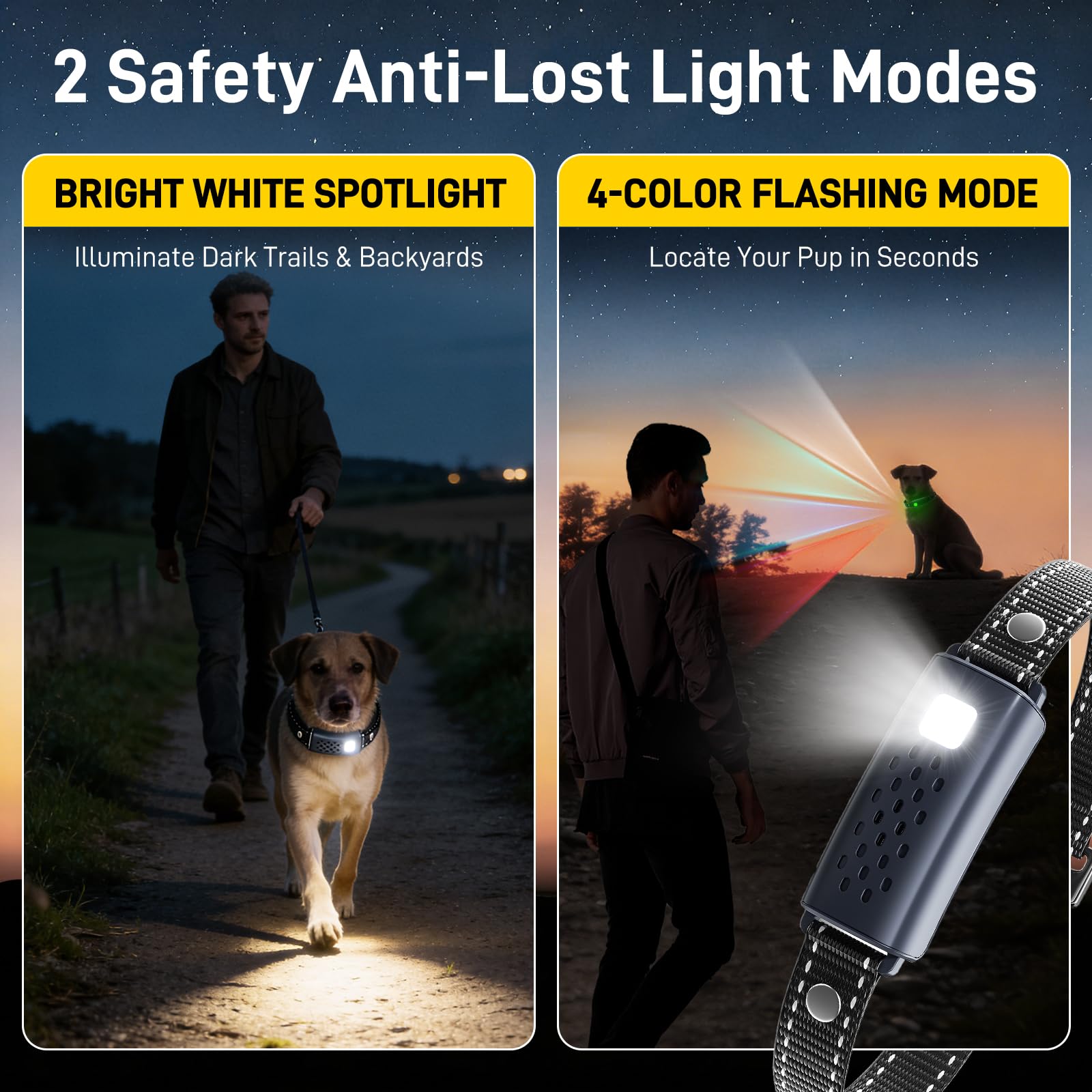 Remote Dog Training Collar 4500FT