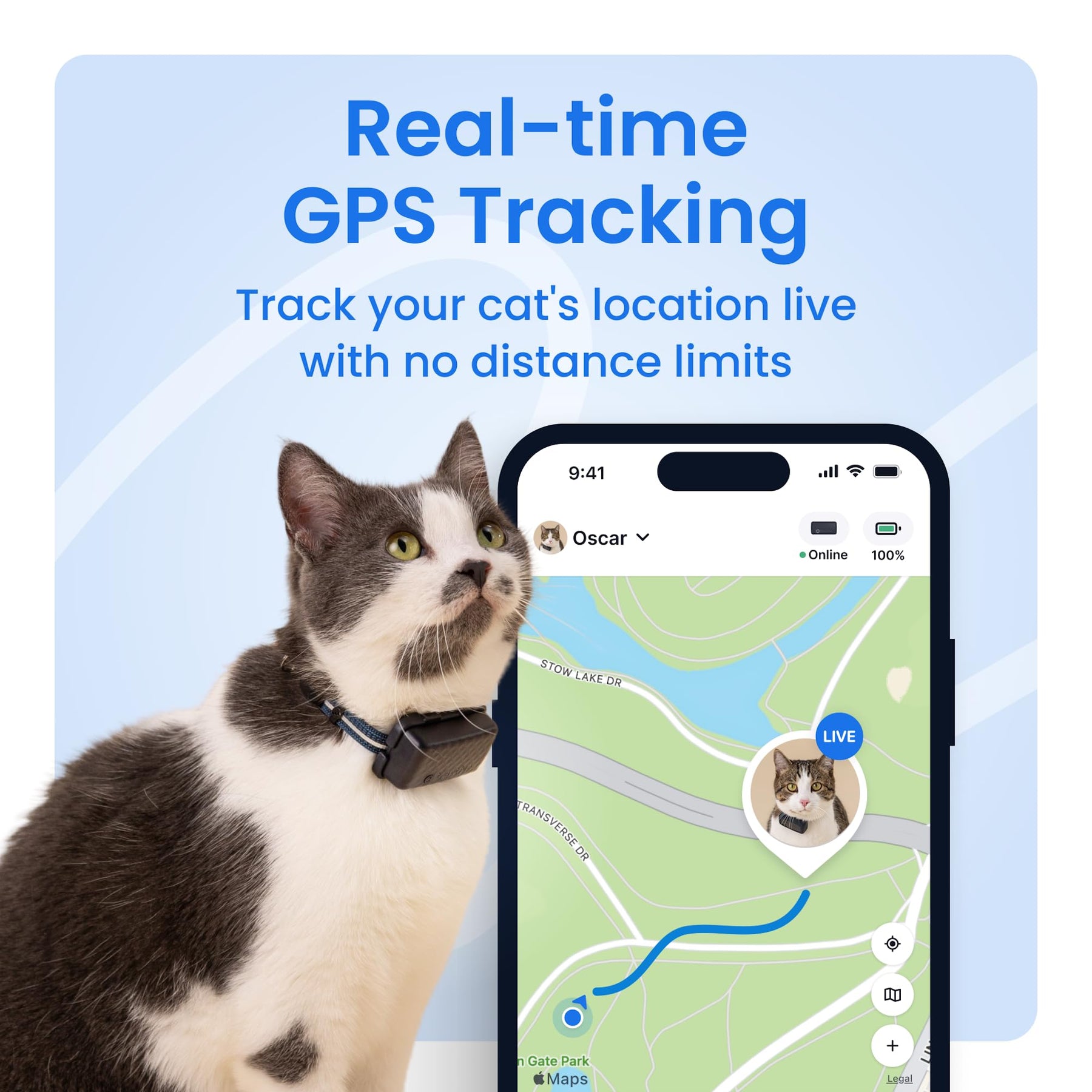 Smart GPS Cat Tracker