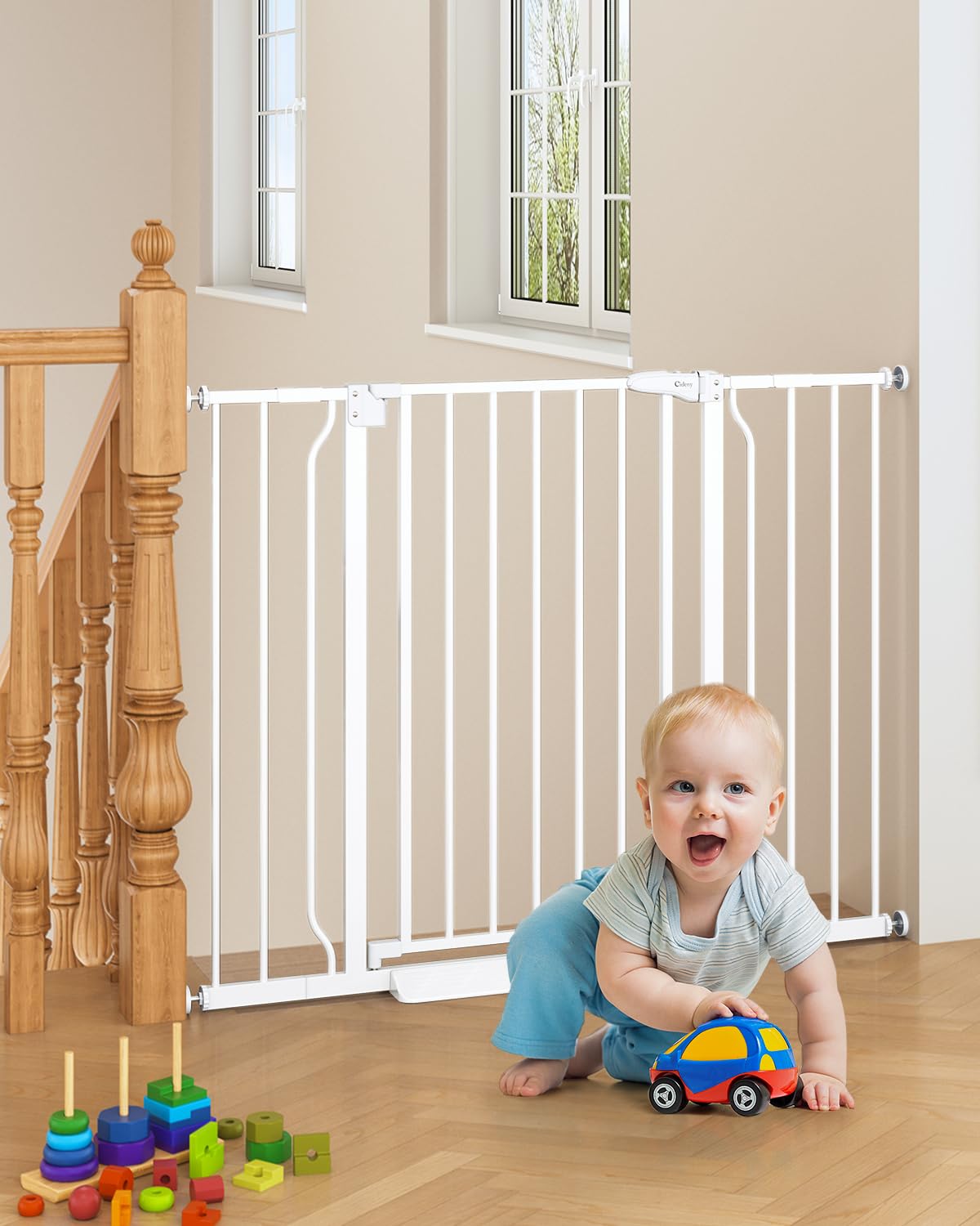 Auto-Close Pressure Mounted Pet Gate