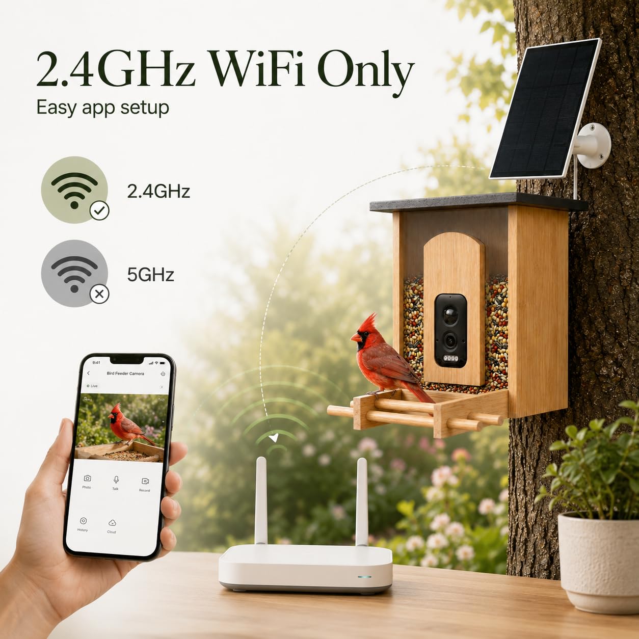 Smart Bird Feeder with Camera