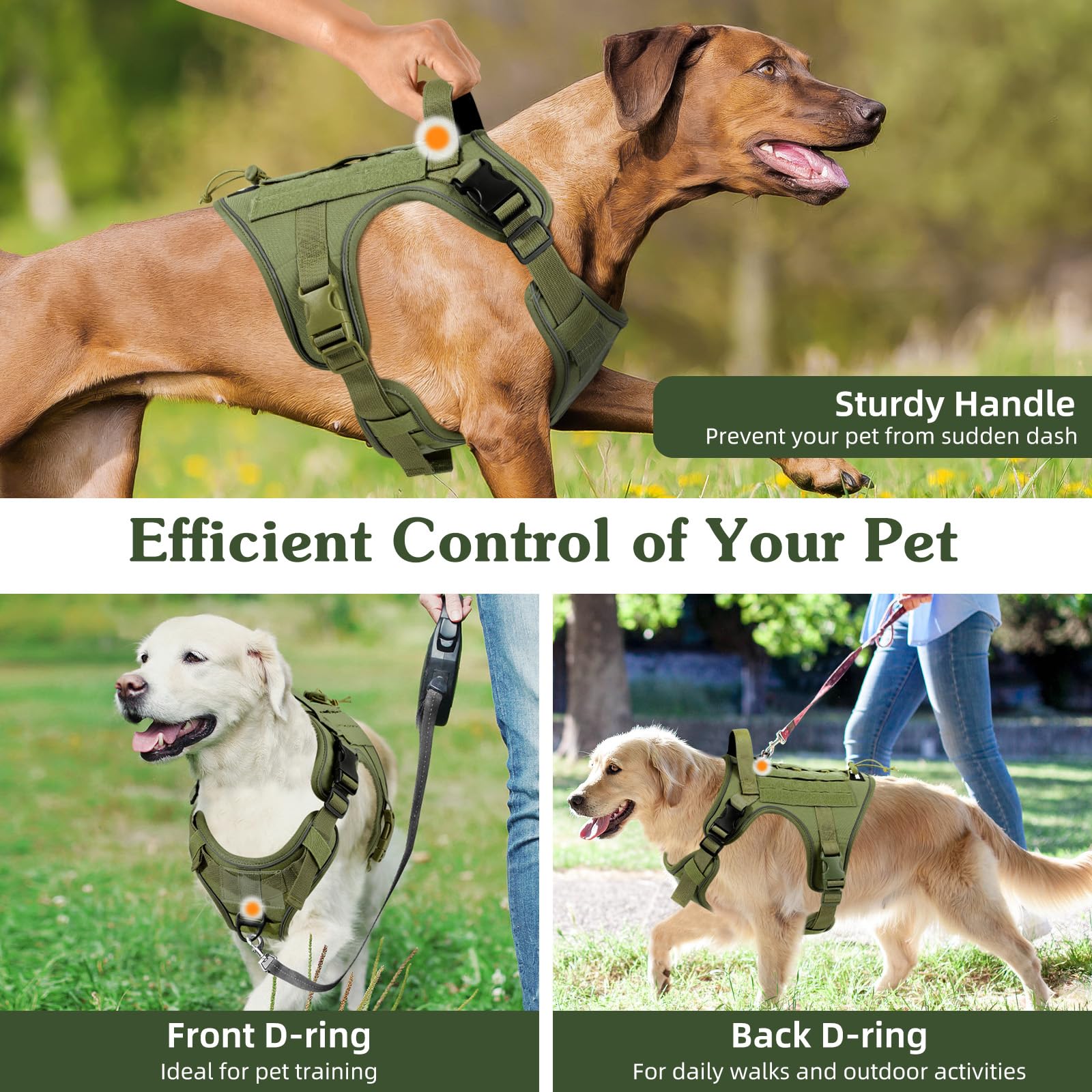 Reflective No-Pull Dog Harness