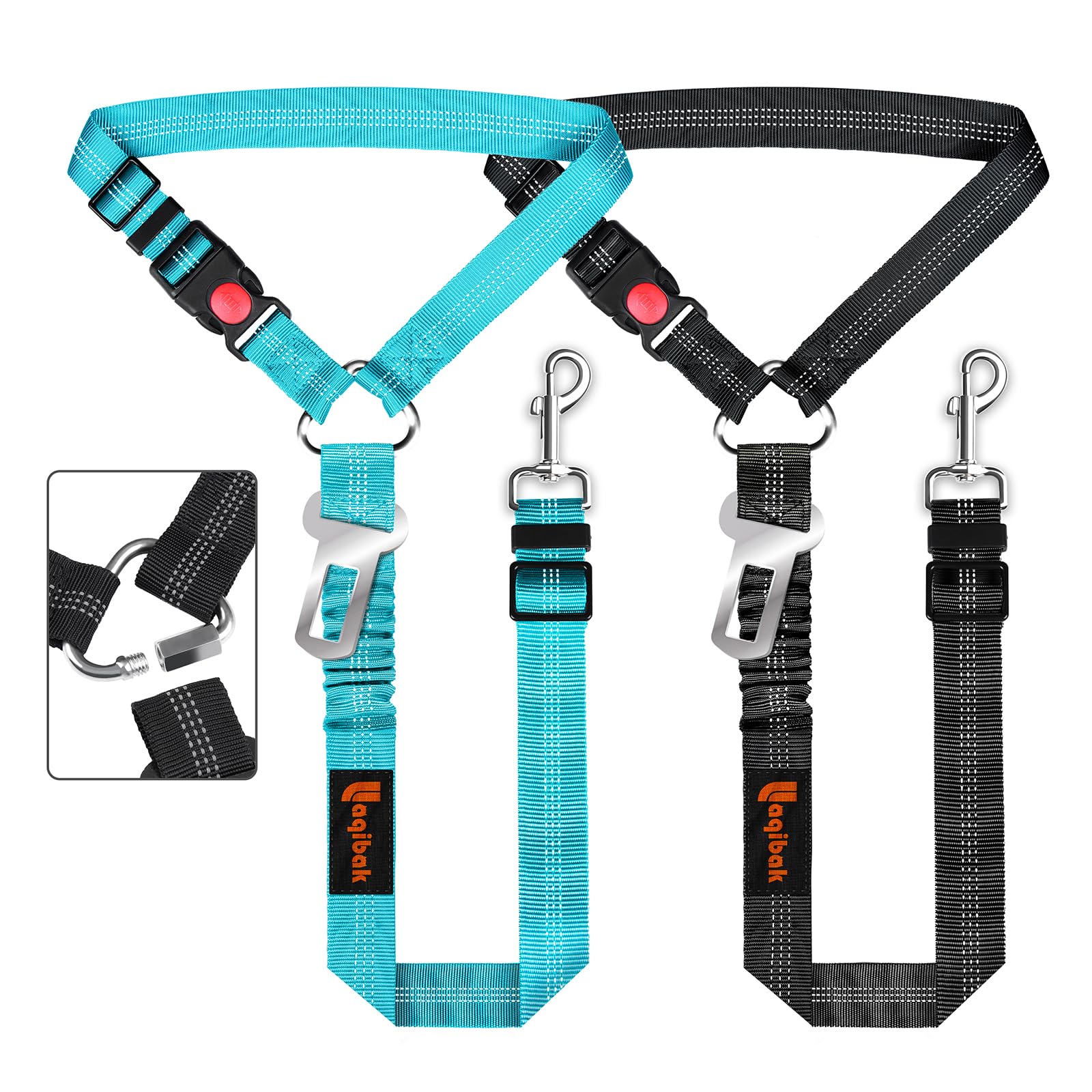 3-in-1 Dog Car Seat Belt Harness