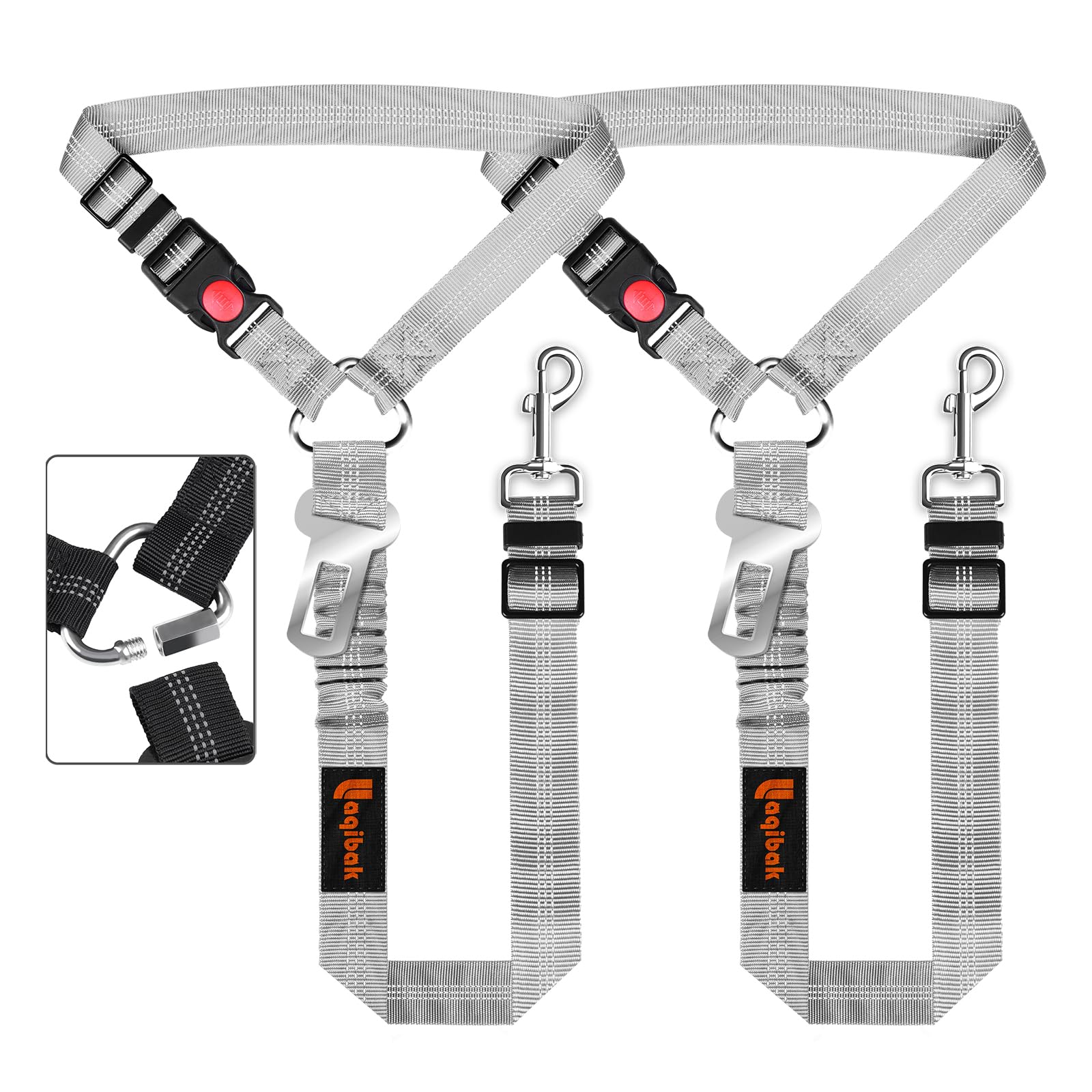 3-in-1 Dog Car Seat Belt Harness