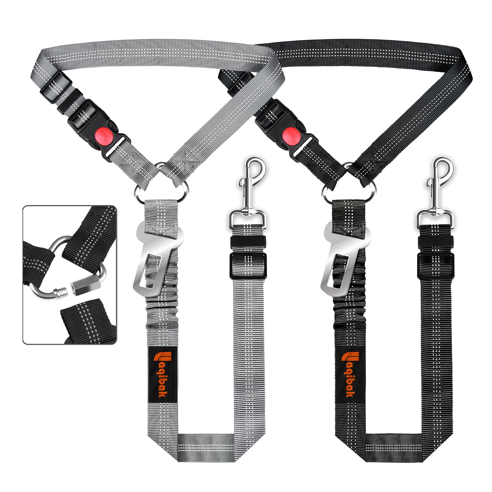 3-in-1 Dog Car Seat Belt Harness