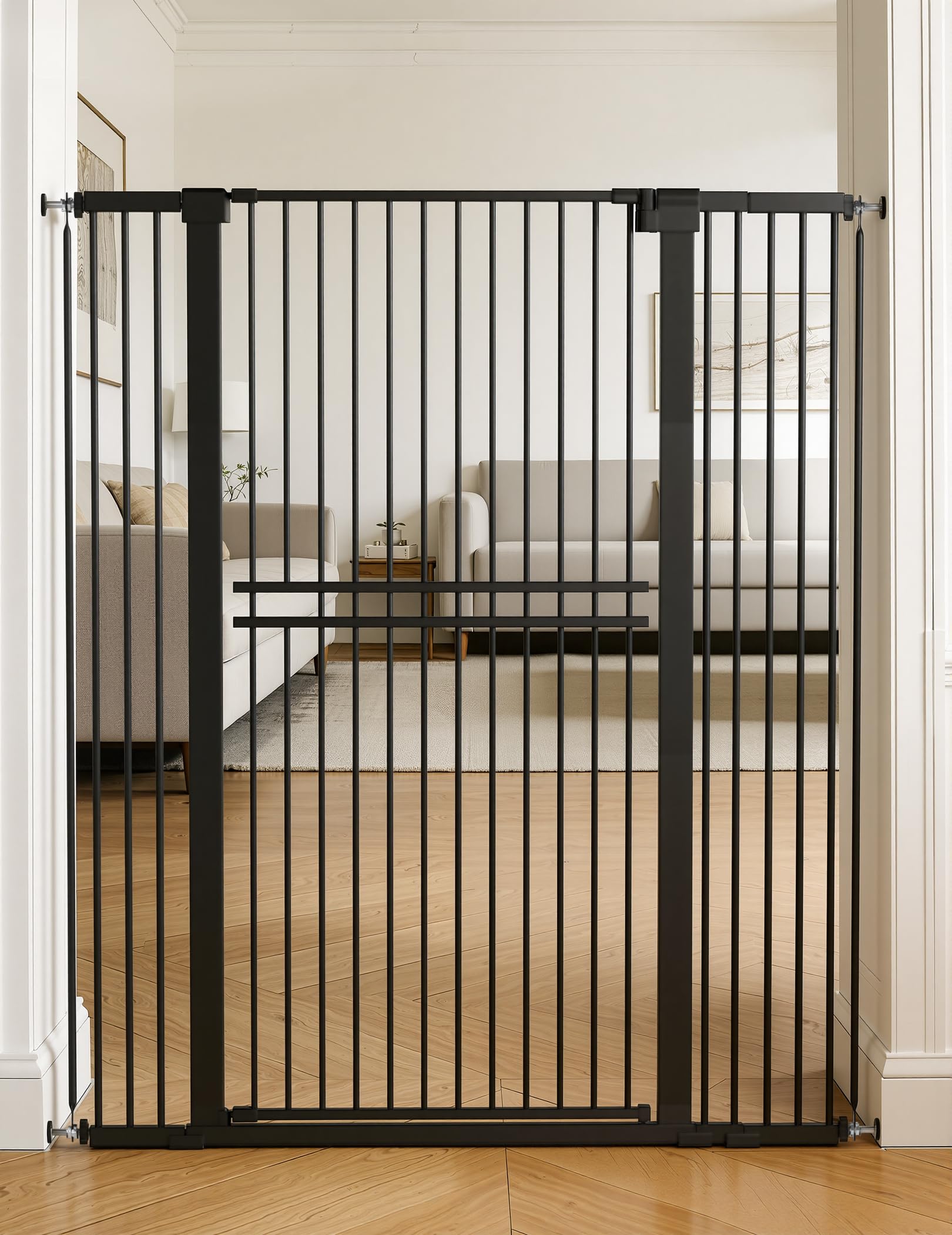 Extra Tall Auto-Close Cat Safety Gate