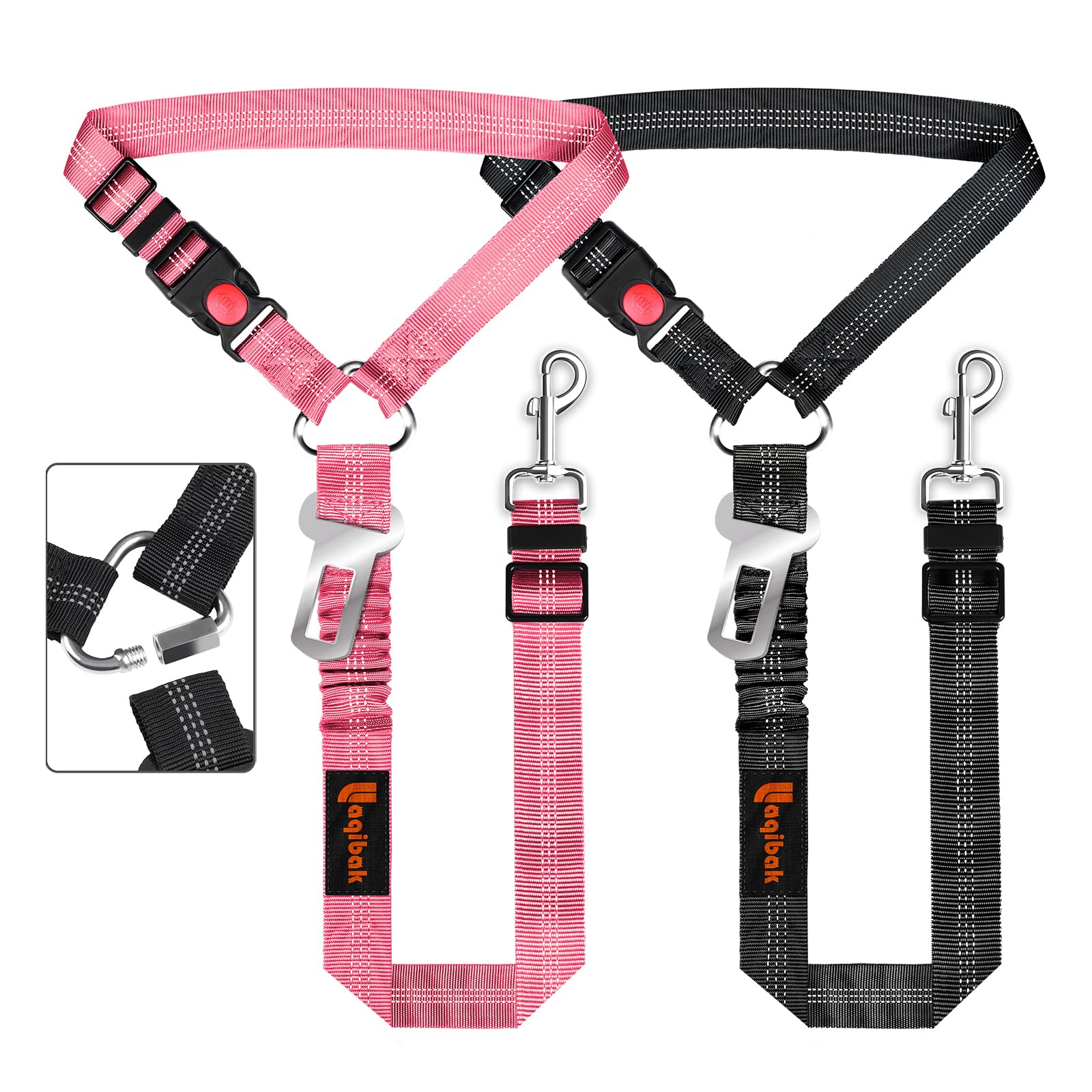 3-in-1 Dog Car Seat Belt Harness