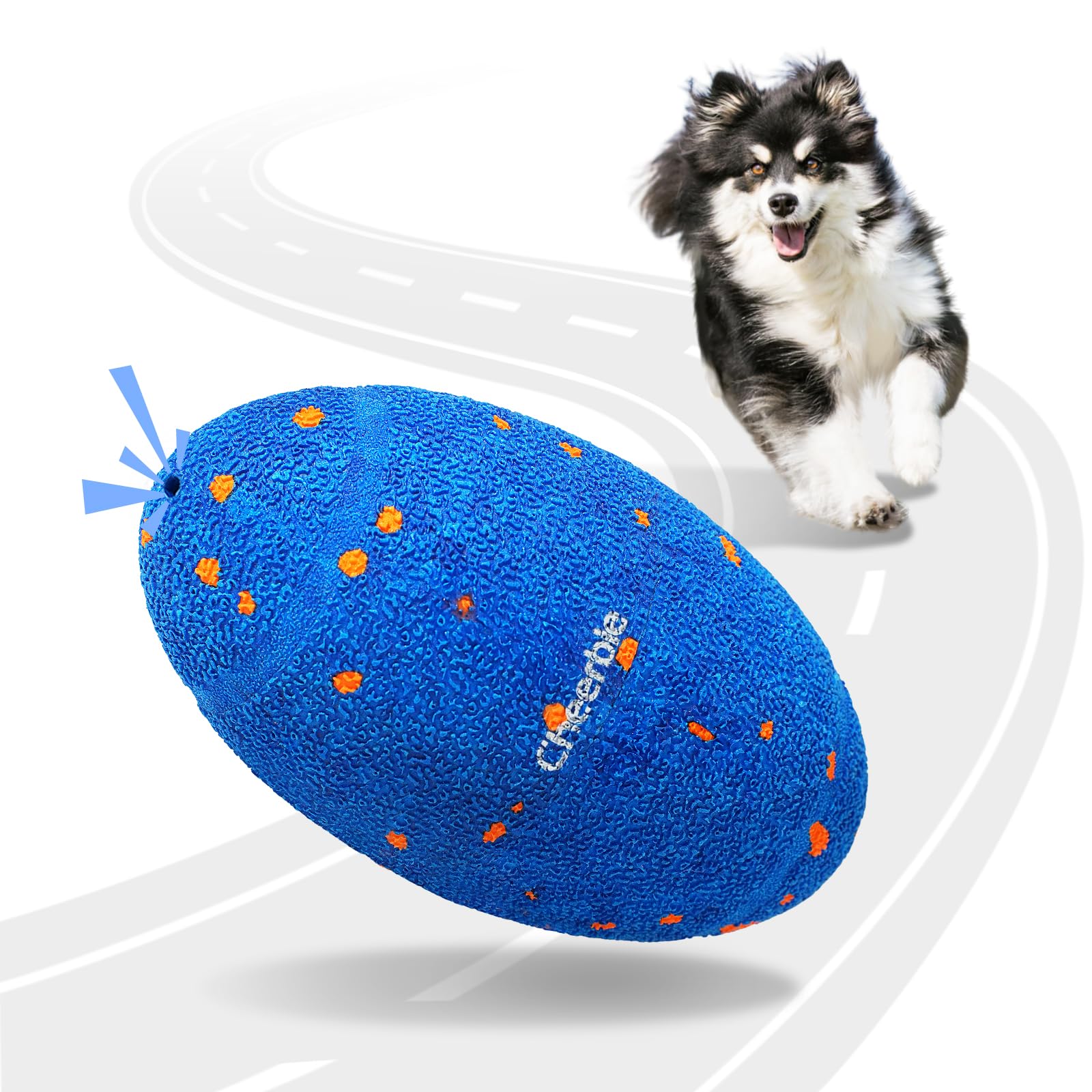 Interactive Automatic Dog Rugby Toy