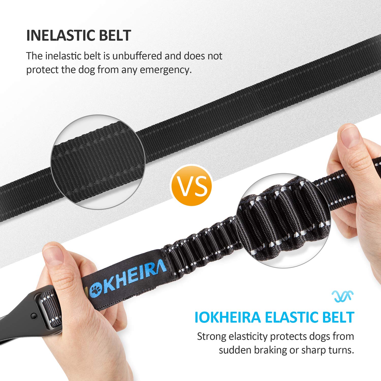 3-in-1 Dog Car Harness Seat Belt