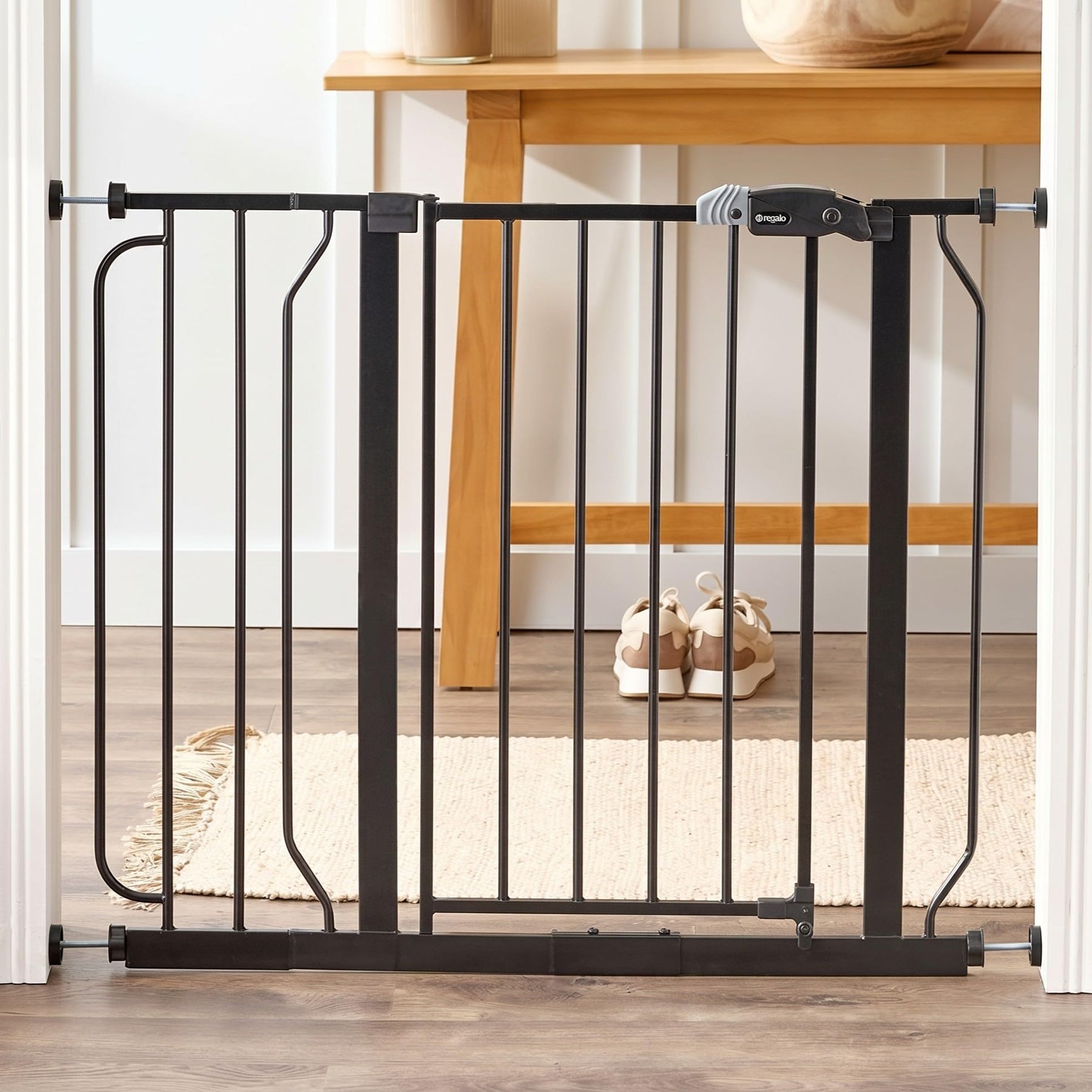 Regalo Easy Step Extra Wide Walk Through Baby Gate