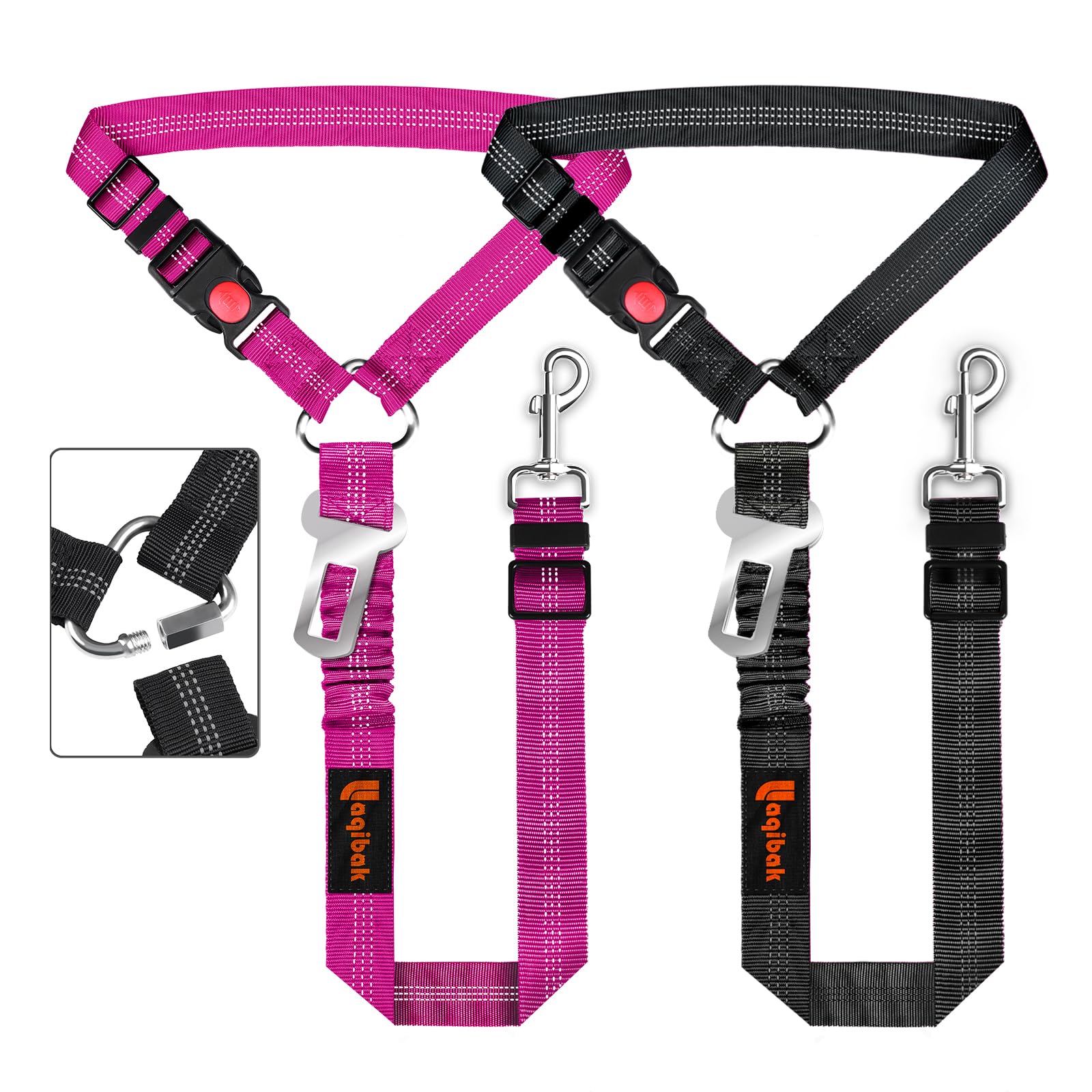 3-in-1 Dog Car Seat Belt Harness