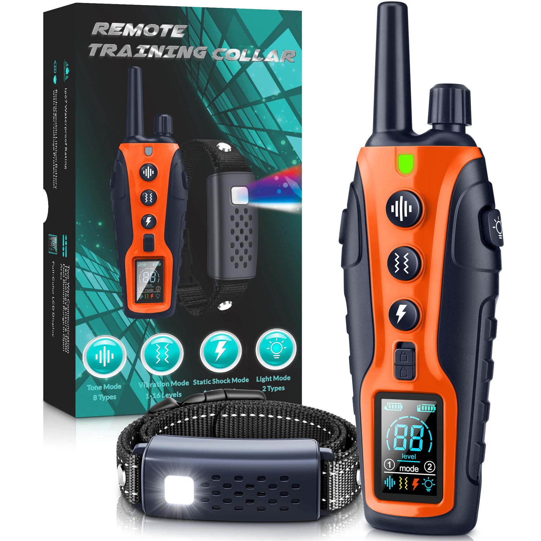 Remote Dog Training Collar 4500FT
