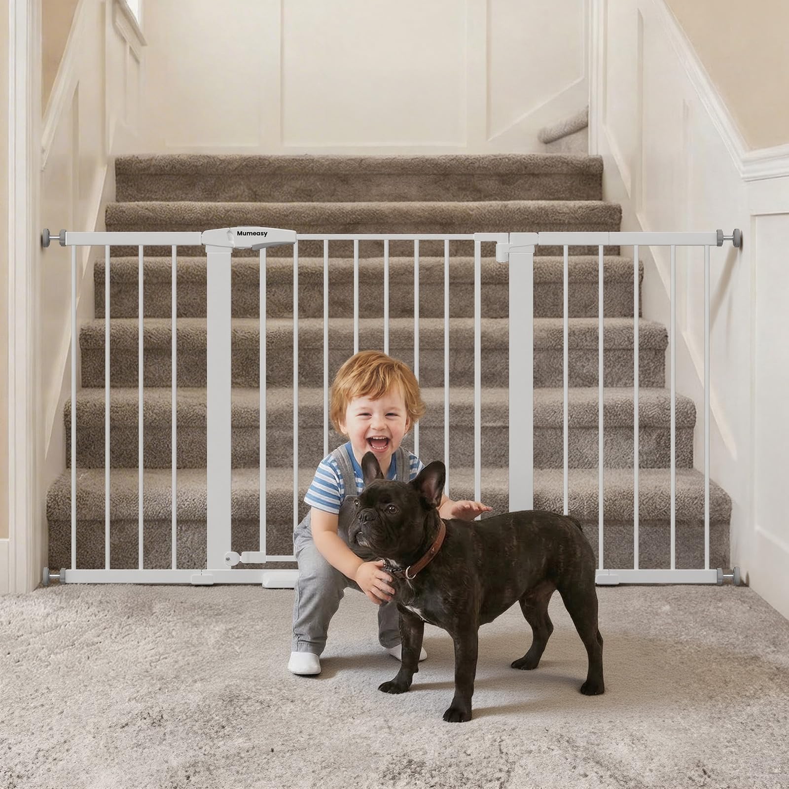 Mumeasy 29.7-57" Extra Wide Baby Gate