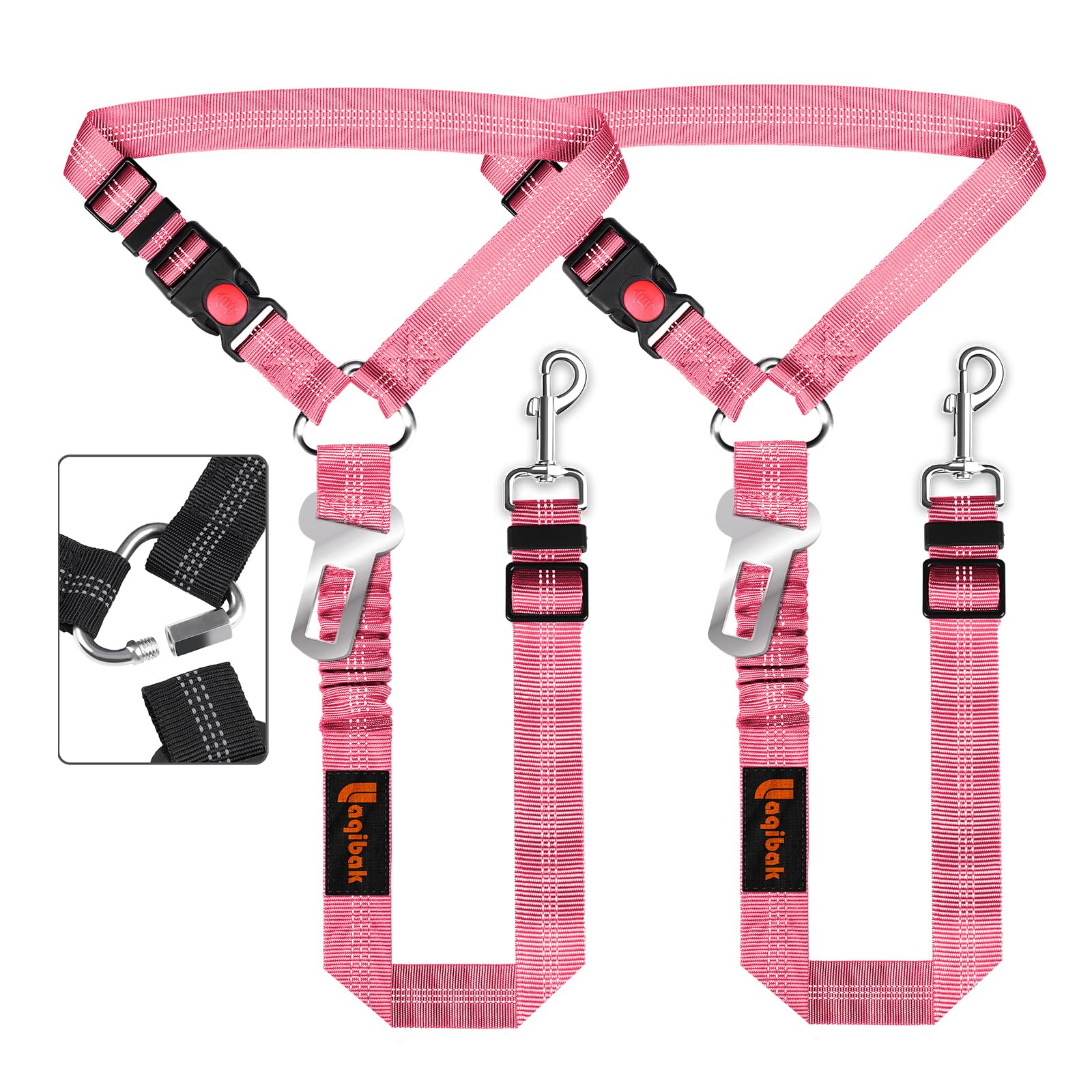 3-in-1 Dog Car Seat Belt Harness