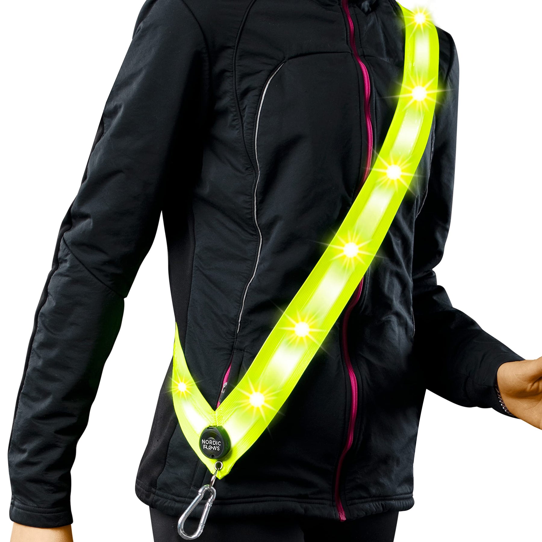 Rechargeable LED Reflective Safety Vest