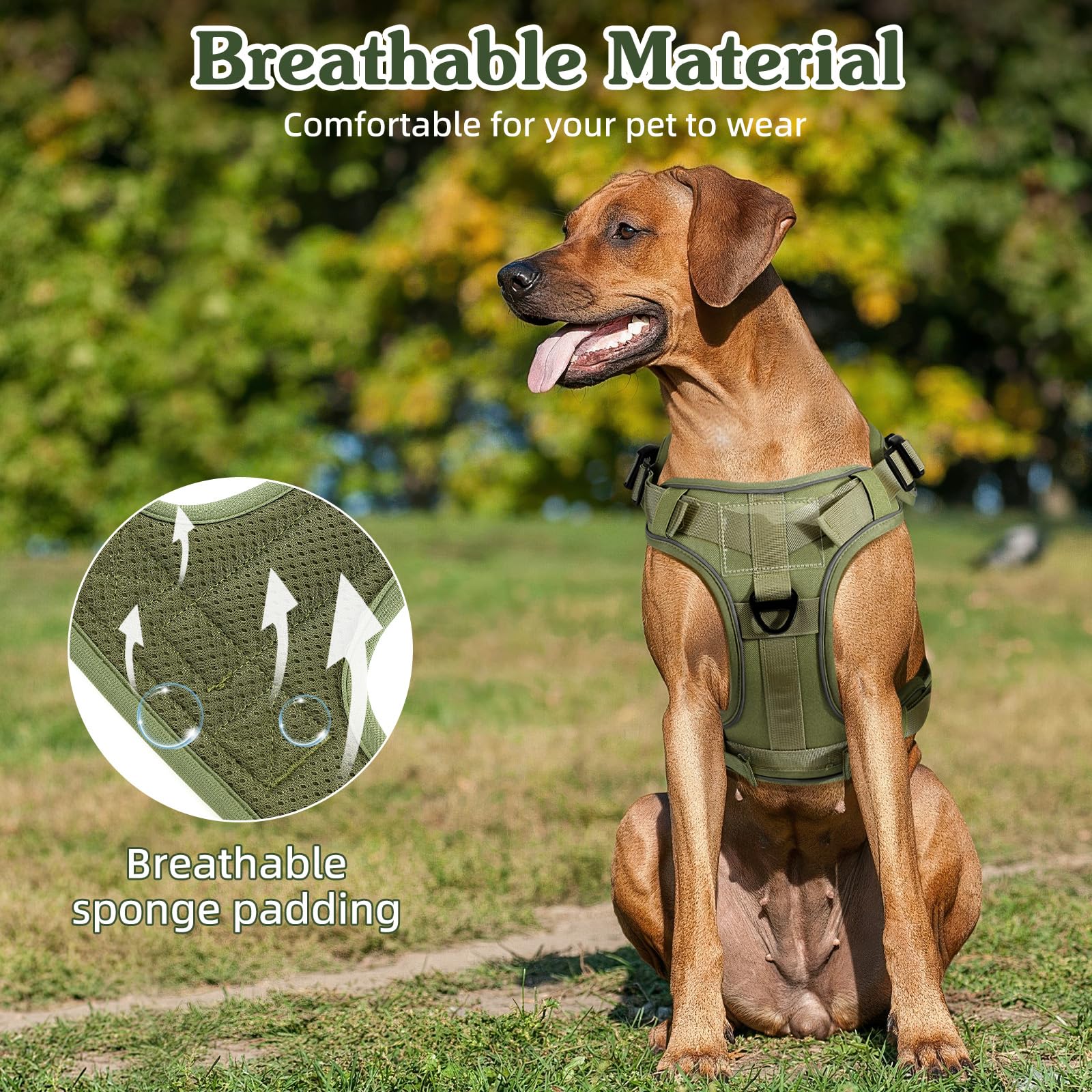 Reflective No-Pull Dog Harness