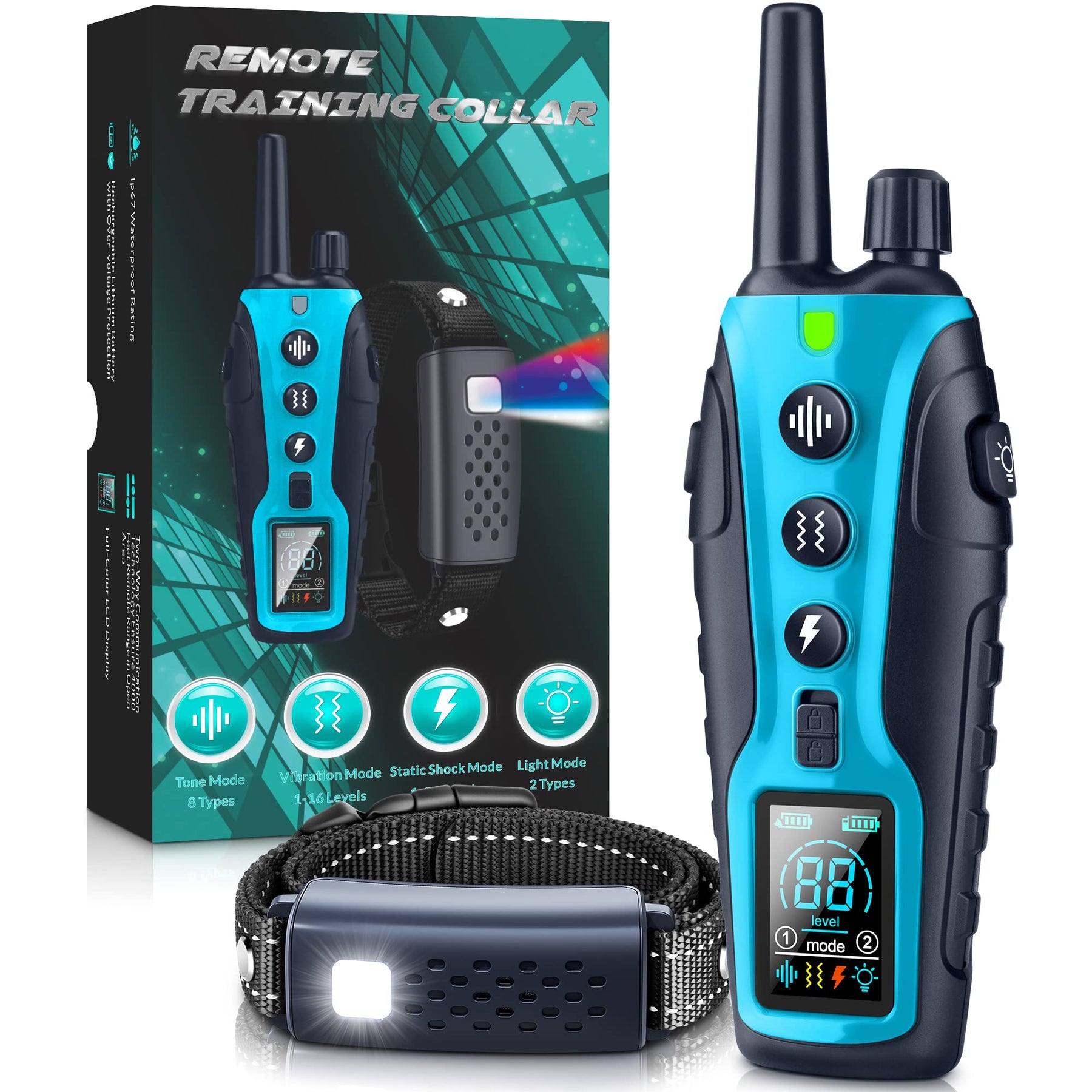 Remote Dog Training Collar 4500FT