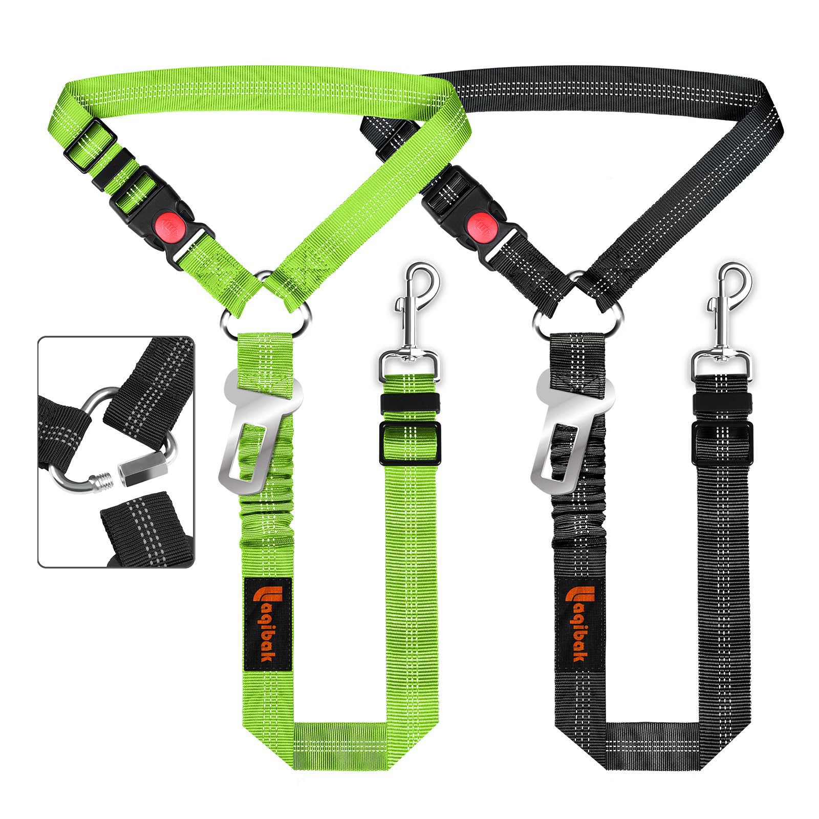 3-in-1 Dog Car Seat Belt Harness