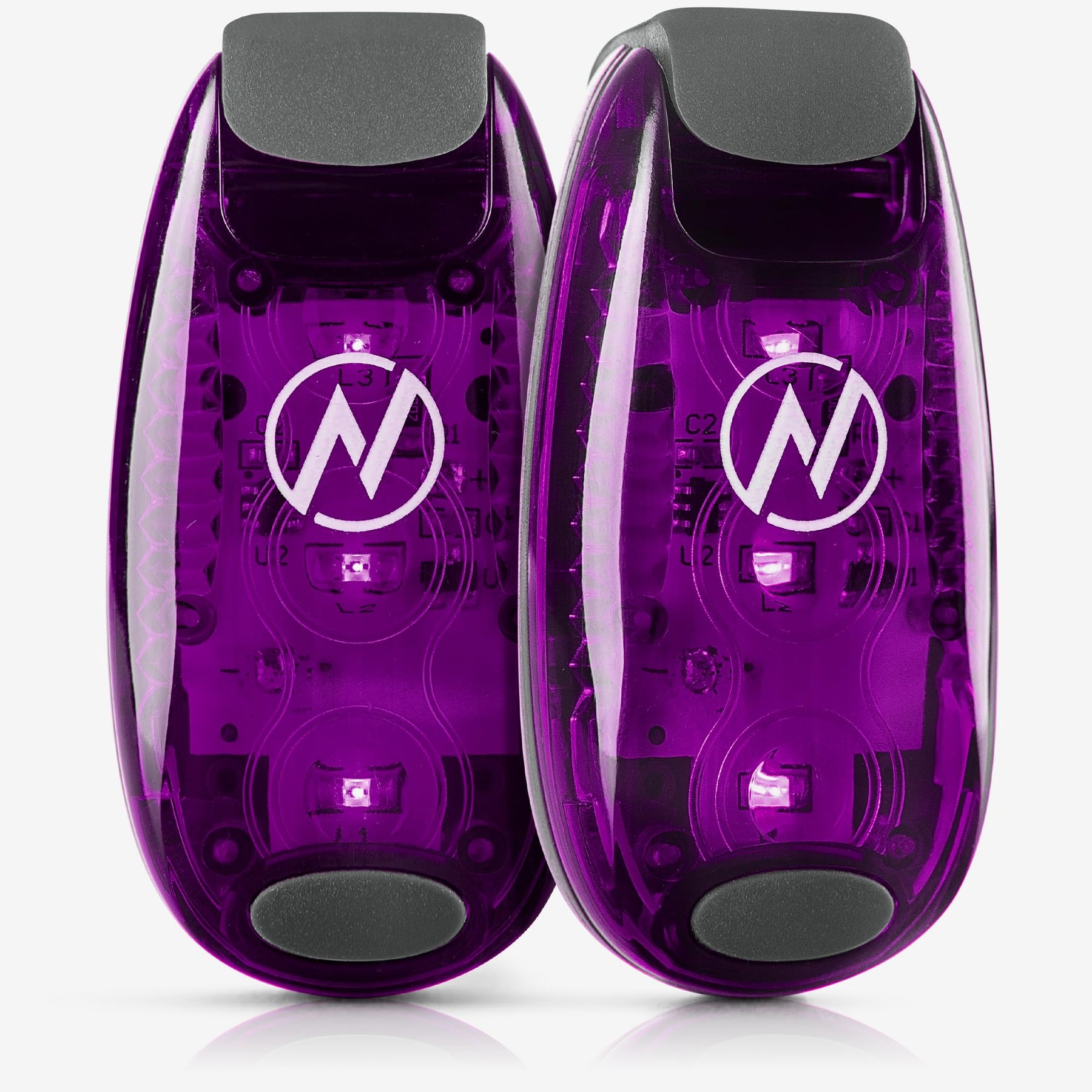 2-Pack Clip-On LED Safety Lights
