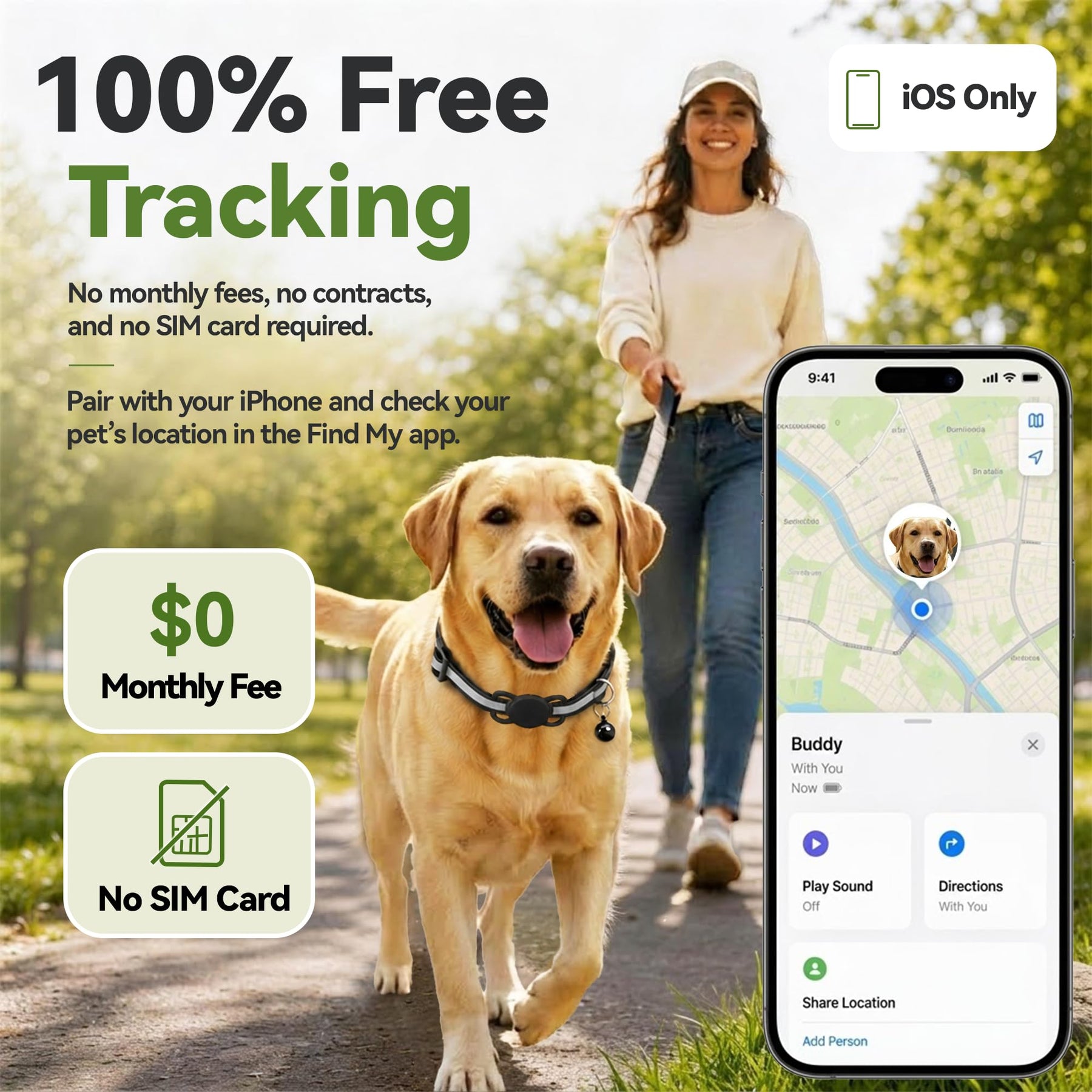 GPS Pet Tracker for Dogs