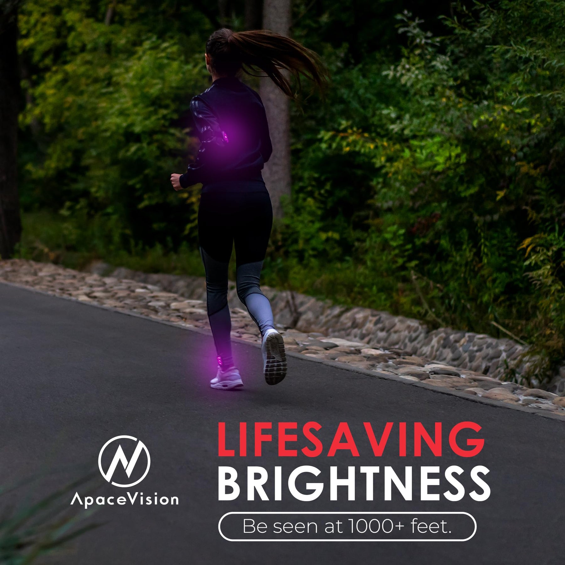 2-Pack Clip-On LED Safety Lights